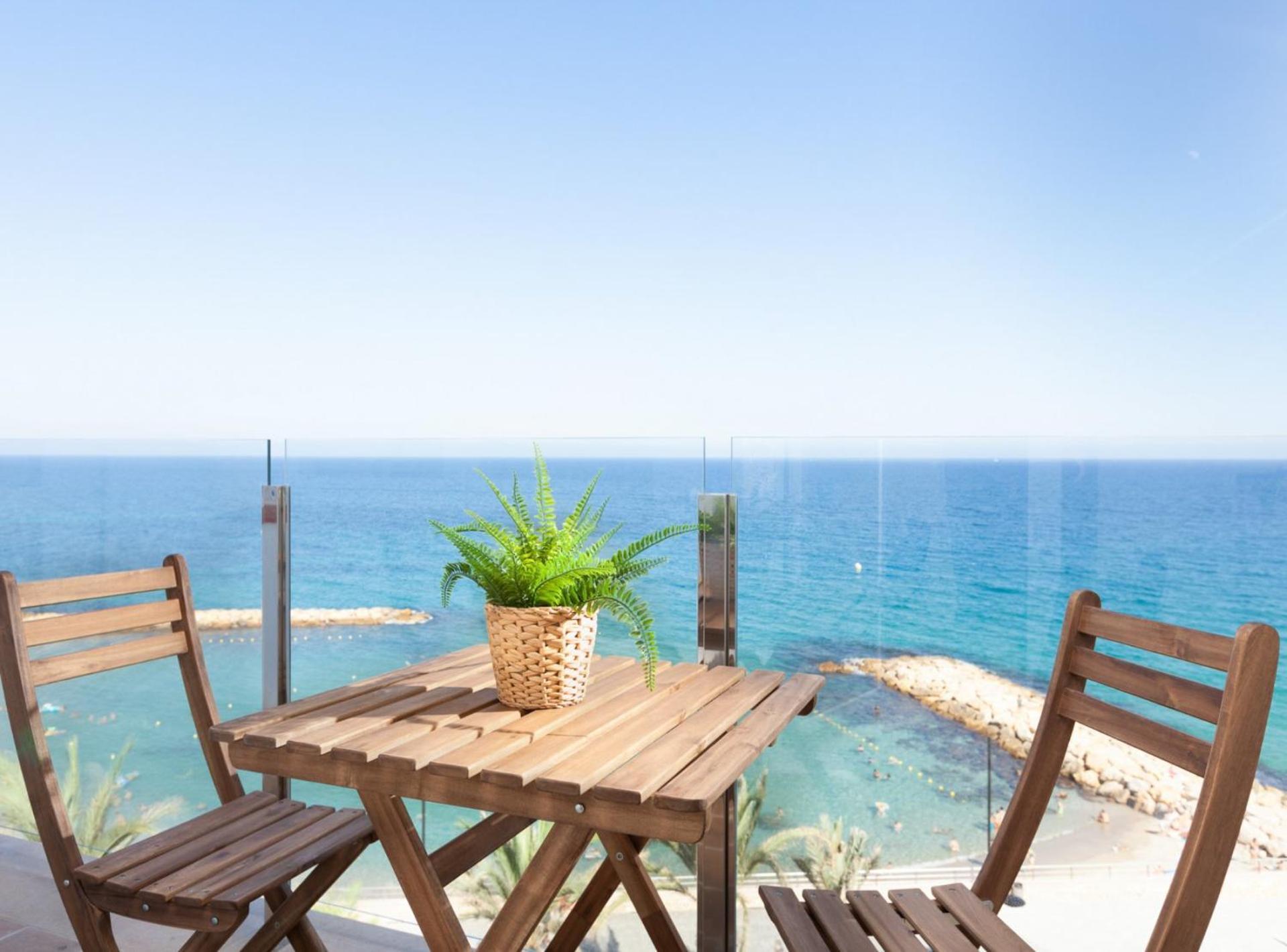 La Cala Beach 4A Deluxe Apartment With Terrace لاميتّيا ذي مار المظهر الخارجي الصورة